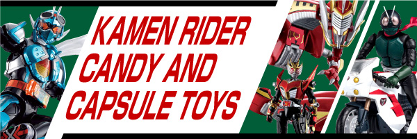 Masked Rider Candy and Capsule Toys